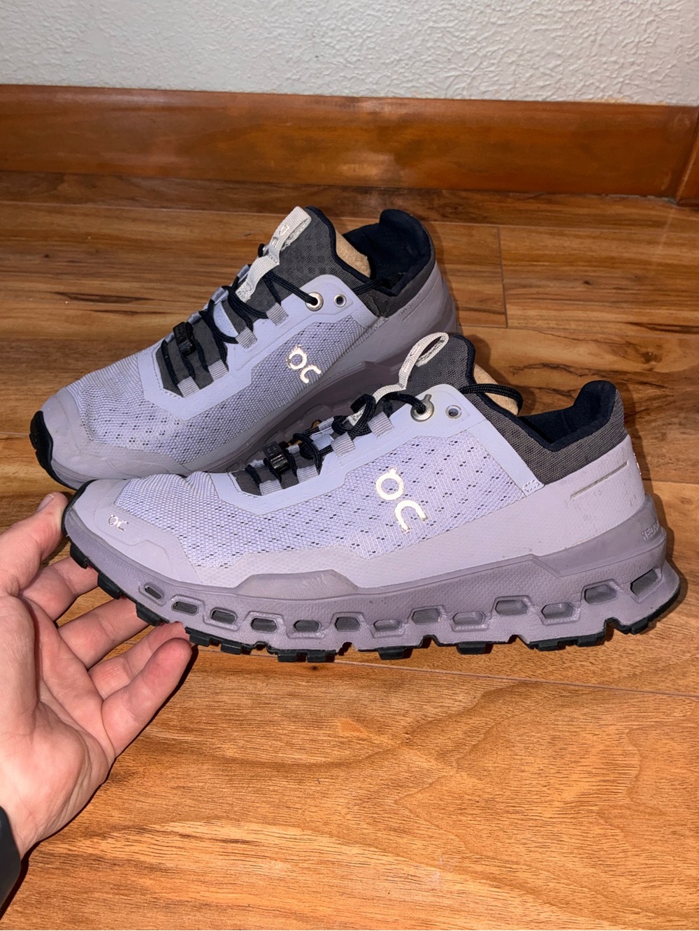 On Cloud Women’s Cloudultra Trail Running Shoes, purple- size 7 - Picture 2 of 11